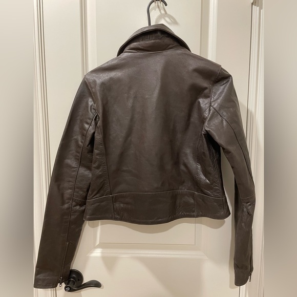Tanners Avenue Brown Genuine Leather Jacket - Picture 3 of 6